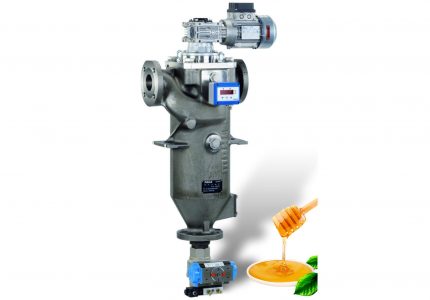 Filtro autopulente per miele
