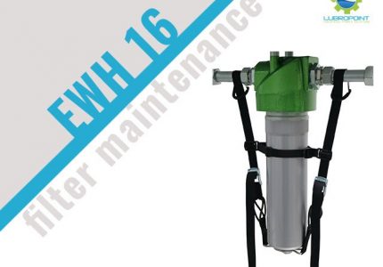 Filter maintenance, the EHW 16 belt