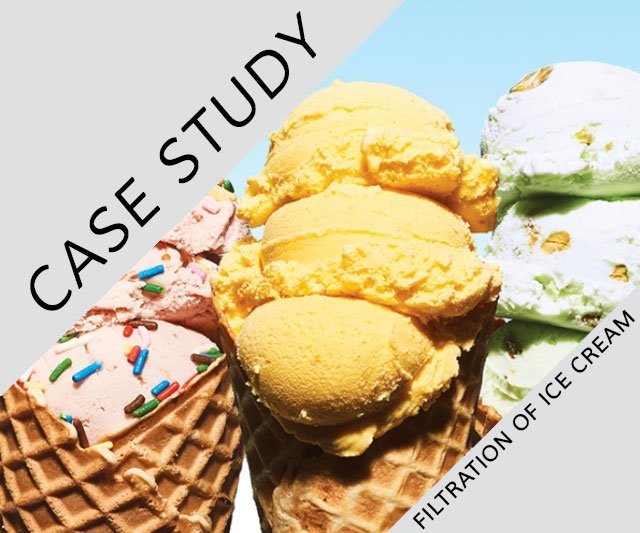 CASE STUDY: AF 4243 for the filtration of ice cream