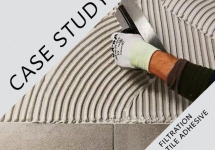 CASE STUDY: AF 43 – Filtration of tile adhesive